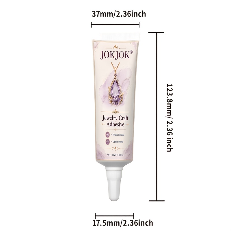 Jewelry Craft Adhesive for Metal and Plastic Components